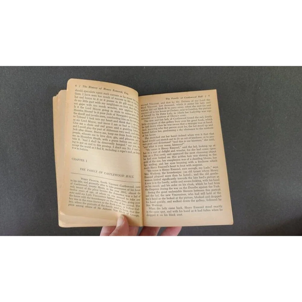 Henry Esmond by Thackeray, 1966 Edition